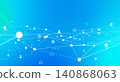 數位網路的概念背景資料。數位體驗（DX）、通訊、無線、5G、6G、應用程式、社交網路服務（SNS）、系統 140868063
