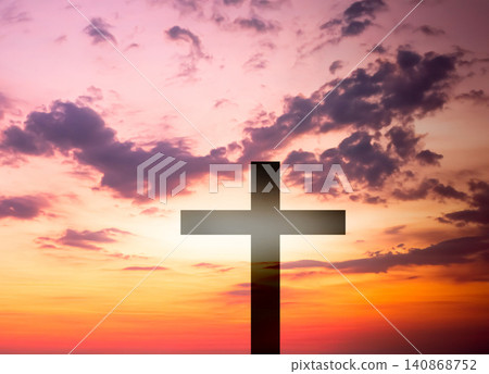 Cross christian god religion on sunset background, jesus church worship pray catholic grace christ, symbols christ love holy spiritual hope peach victory spirit meditation catholicism crucifix trush. Cross christian god religion on sunset background, jesus church worship pray catholic grace christ, symbols christ love holy spiritual hope peach victory spirit meditation catholicism crucifix trush. 140868752