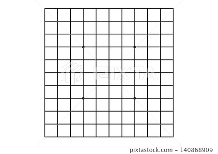 Go board, 11x11 lines Go board, 11x11 lines 140868909