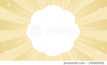 Champagne gold radiation and frame luxury background Champagne gold radiation and frame luxury background 140869082