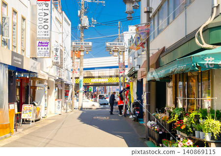 東京不動前站街商店街 140869115