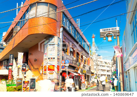 東京不動前站街商店街 140869647