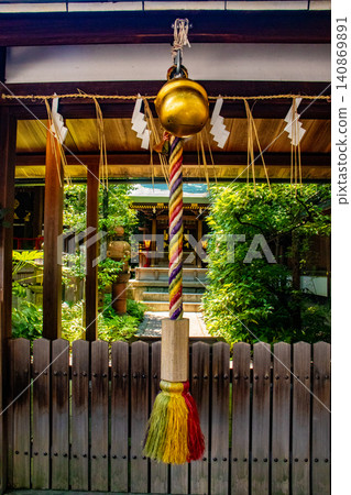Seimei Shrine, dedicated to Abe no Seimei: Protection from evil, warding off misfortune, healing from illness, family safety, traffic safety Seimei Shrine, dedicated to Abe no Seimei: Protection from evil, warding off misfortune, healing from illness, family safety, traffic safety 140869891