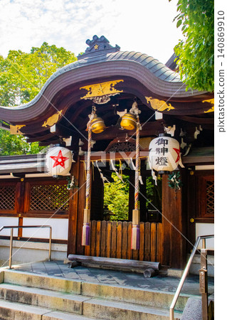 Seimei Shrine, dedicated to Abe no Seimei: Protection from evil, warding off misfortune, healing from illness, family safety, traffic safety 140869910