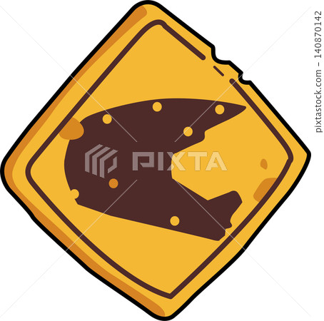 Motocross Helmet Warning Sign symbol Icon Motocross Helmet Warning Sign symbol Icon 140870142