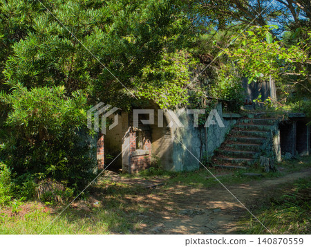 Fifth Battery on Tomogashima Island Fifth Battery on Tomogashima Island 140870559