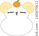 Sheep-shaped Kagami Mochi 140870612