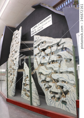 A replica model of the auditorium displayed at the Ikuno Silver Mine mining museum. A replica model of the auditorium displayed at the Ikuno Silver Mine mining museum. 140872161