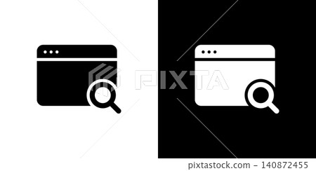 Browser search icon Browser search icon 140872455