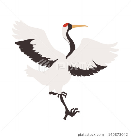 A simple standing crane A simple standing crane 140873042