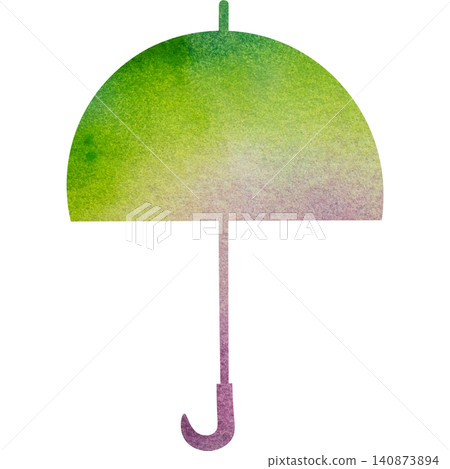 Beautiful watercolor pattern umbrella icon image illustration Beautiful watercolor pattern umbrella icon image illustration 140873894