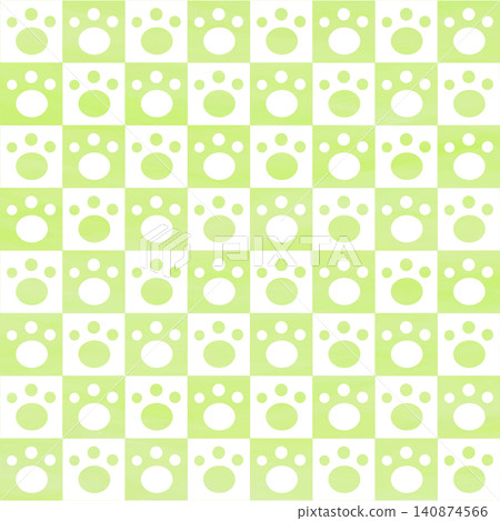 An illustration of a beautiful watercolor-patterned paw print icon. An illustration of a beautiful watercolor-patterned paw print icon. 140874566