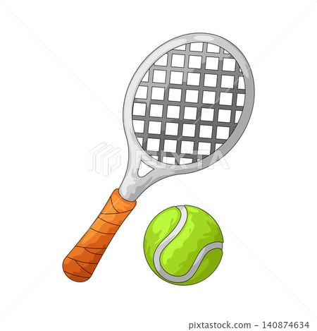 Illustration of Tennis Illustration of Tennis 140874634