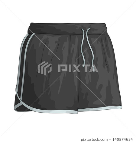 Illustration of Shorts Illustration of Shorts 140874654