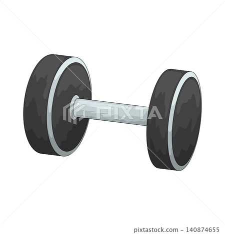 Illustration of Dumbbell Illustration of Dumbbell 140874655