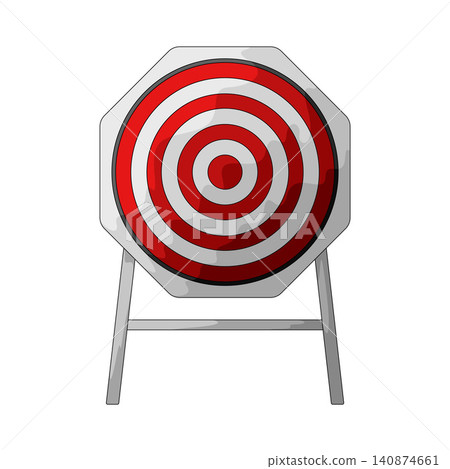 Illustration of Target board Illustration of Target board 140874661