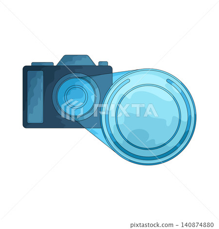 Illustration of AR Camera 140874880
