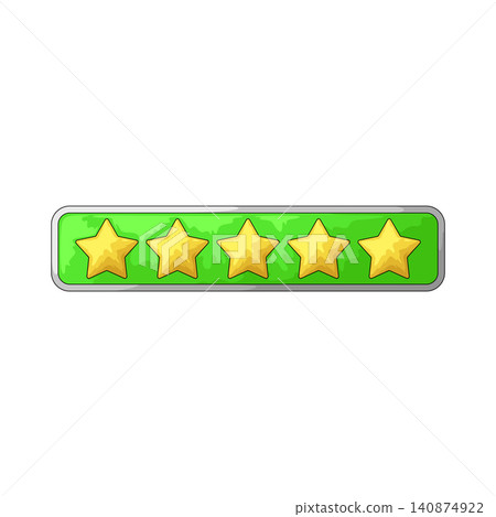 Illustration of Five Stars 140874922