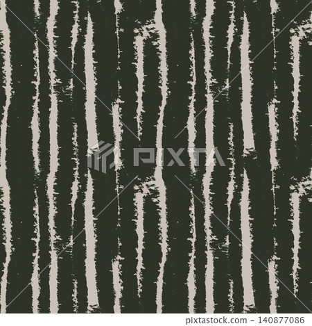 Grunge stripe texture textile pattern design in dark green and beige for fashion and home textiles Grunge stripe texture textile pattern design in dark green and beige for fashion and home textiles 140877086