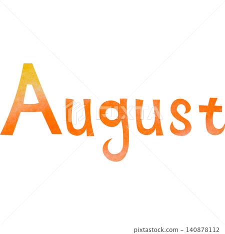Beautiful watercolor pattern August icon image illustration Beautiful watercolor pattern August icon image illustration 140878112
