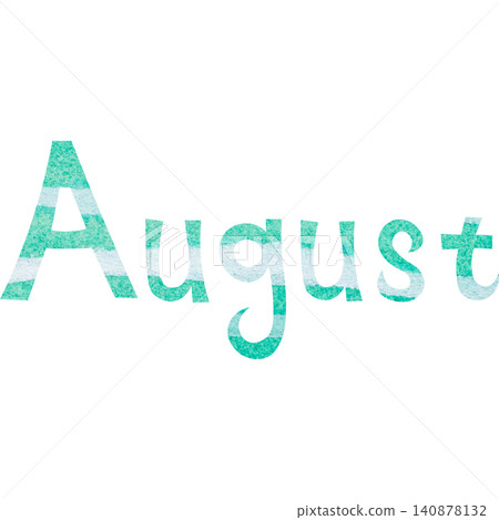 Beautiful watercolor pattern August icon image illustration Beautiful watercolor pattern August icon image illustration 140878132