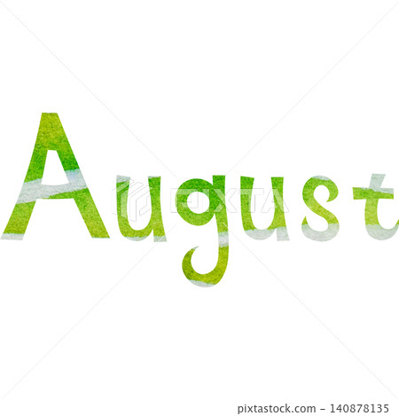 Beautiful watercolor pattern August icon image illustration Beautiful watercolor pattern August icon image illustration 140878135