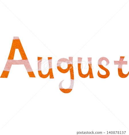 Beautiful watercolor pattern August icon image illustration Beautiful watercolor pattern August icon image illustration 140878137