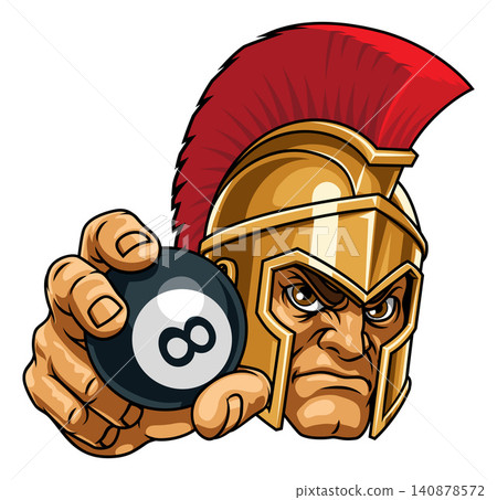 Spartan Trojan Roman 8 Ball Pool Warrior Gladiator Spartan Trojan Roman 8 Ball Pool Warrior Gladiator 140878572
