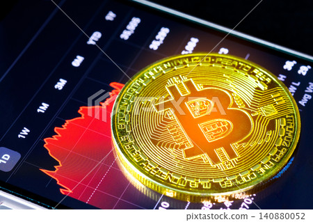 Bitcoin Stock Growth and Cryptocurrency Market Trends investing in digital assets and the chart showing the huge rise in bitcoin price. blockchain concept Bitcoin Stock Growth and Cryptocurrency Market Trends investing in digital assets and the chart showing the huge rise in bitcoin price. blockchain concept 140880052