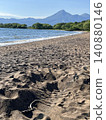 Lake Inawashiro and Mount Bandai in Aizu as seen from the beach. Lake Inawashiro and Mount Bandai in Aizu as seen from the beach. 140880146
