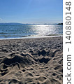 The calm sandy beaches of Lake Inawashiro in summer The calm sandy beaches of Lake Inawashiro in summer 140880148