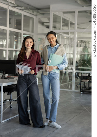 Full length portrait of diverse businesswomen Full length portrait of diverse businesswomen 140880550