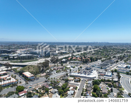 Aerial view of Mira Mesa, San Diego largest suburb Aerial view of Mira Mesa, San Diego largest suburb 140881759