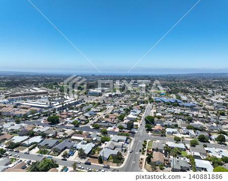 Aerial view of Mira Mesa, San Diego largest suburb Aerial view of Mira Mesa, San Diego largest suburb 140881886