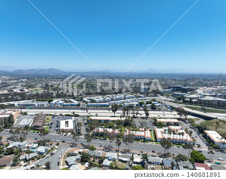 Aerial view of Mira Mesa, San Diego largest suburb Aerial view of Mira Mesa, San Diego largest suburb 140881891
