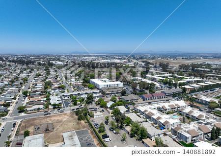 Aerial view of Mira Mesa, San Diego largest suburb Aerial view of Mira Mesa, San Diego largest suburb 140881892