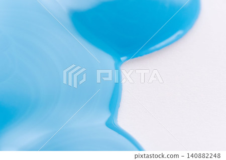 Macro photography of the texture of light blue acrylic paint 03 Macro photography of the texture of light blue acrylic paint 03 140882248
