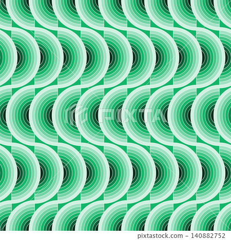 Geometric pattern, green waves. Seamless pattern-164. Geometric pattern, green waves. Seamless pattern-164. 140882752