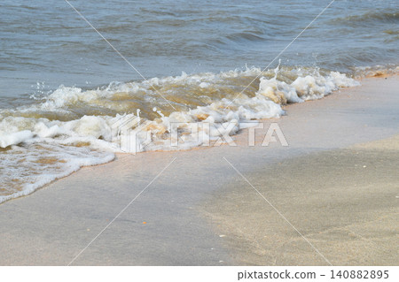 The coast of Sea Azov The coast of Sea Azov 140882895