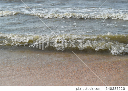 The coast of Sea Azov The coast of Sea Azov 140883220
