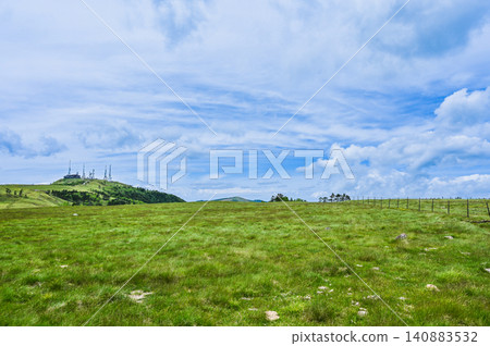 長野縣美原高原風景 140883532
