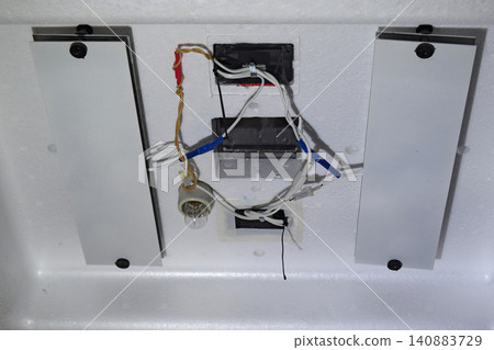Internal device of a house incubator. Internal device of a house incubator. 140883729