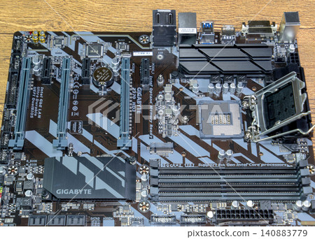 Motherboard Gigabit for the processor Intel. Motherboard Gigabit for the processor Intel. 140883779
