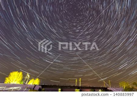 Starry sky background picture of stars in night sky and the Milky Way. Starry sky background picture of stars in night sky and the Milky Way. 140883997