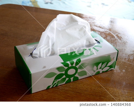 Tissues in a box Tissues in a box 140884368
