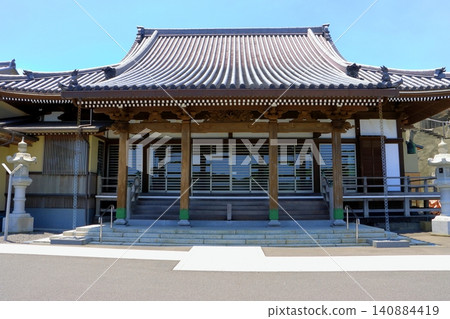Tokuoji Temple (Main Hall, Temple where Ryoma and Kaishu stayed, Saganoseki, Oita City) Tokuoji Temple (Main Hall, Temple where Ryoma and Kaishu stayed, Saganoseki, Oita City) 140884419
