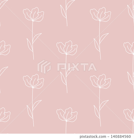 Floral beautiful summer seamless pattern Floral beautiful summer seamless pattern 140884560