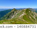 【谷川岳】夏季山脊線－從山脊小屋欣賞主山脊的壯麗景色 | 日本百嶽之一 140884731
