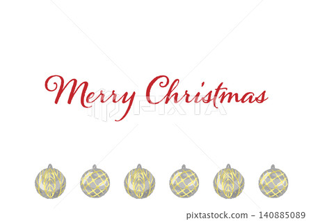 An elegant horizontal Christmas card with a gold ornamental border featuring a grid pattern. An elegant horizontal Christmas card with a gold ornamental border featuring a grid pattern. 140885089
