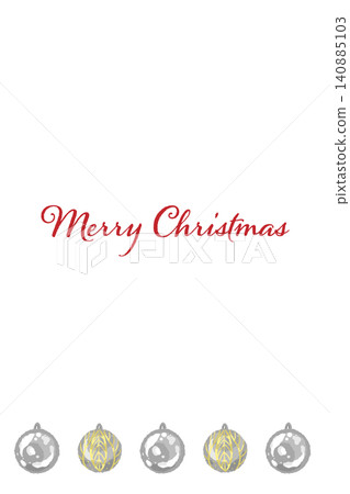 A vertical Christmas card background with a wavy striped gold ornament line. A vertical Christmas card background with a wavy striped gold ornament line. 140885103